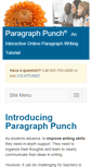 Mobile Screenshot of paragraphpunch.com